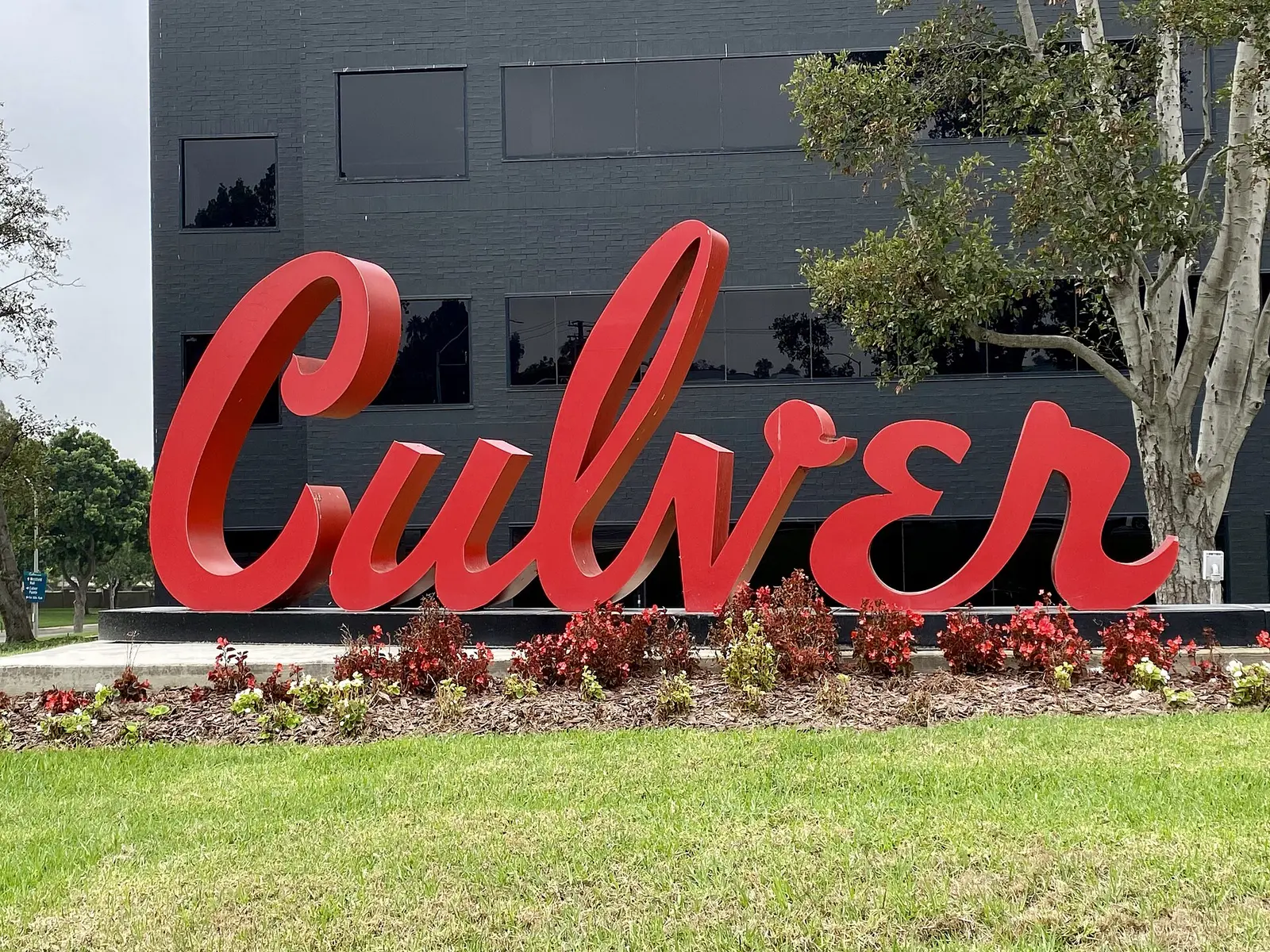 Culver City, California — Culver City sign at Culver Pointe, modeled on the Culver Theater marquee