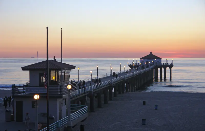 Manhattan Beach, California — Manhattan Beach in the fall